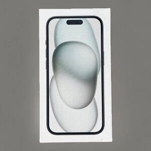 Authentic Apple iPhone 15 Retail BOX ONLY!! OEM Genuine.”For Model A2846
